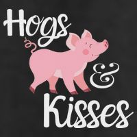 Hogs And Kisses Cute Pig 11oz C Handle Ceramic Mug