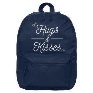 Hugs And Kisses Valentine 16 in Basic Backpack