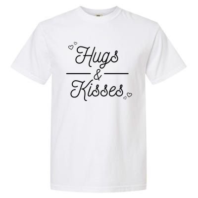 Hugs And Kisses Valentine Garment-Dyed Heavyweight T-Shirt