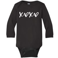 Hugs And Kisses Xoxo Baby Long Sleeve Bodysuit