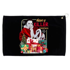 Have A Killer Christmas Myers Christmas Grommeted Golf Towel