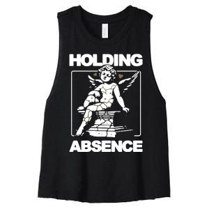 Holding Absence Kintsugi Cherub Women's Racerback Cropped Tank