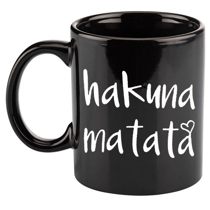 Hakuna Matata 11oz C Handle Ceramic Mug