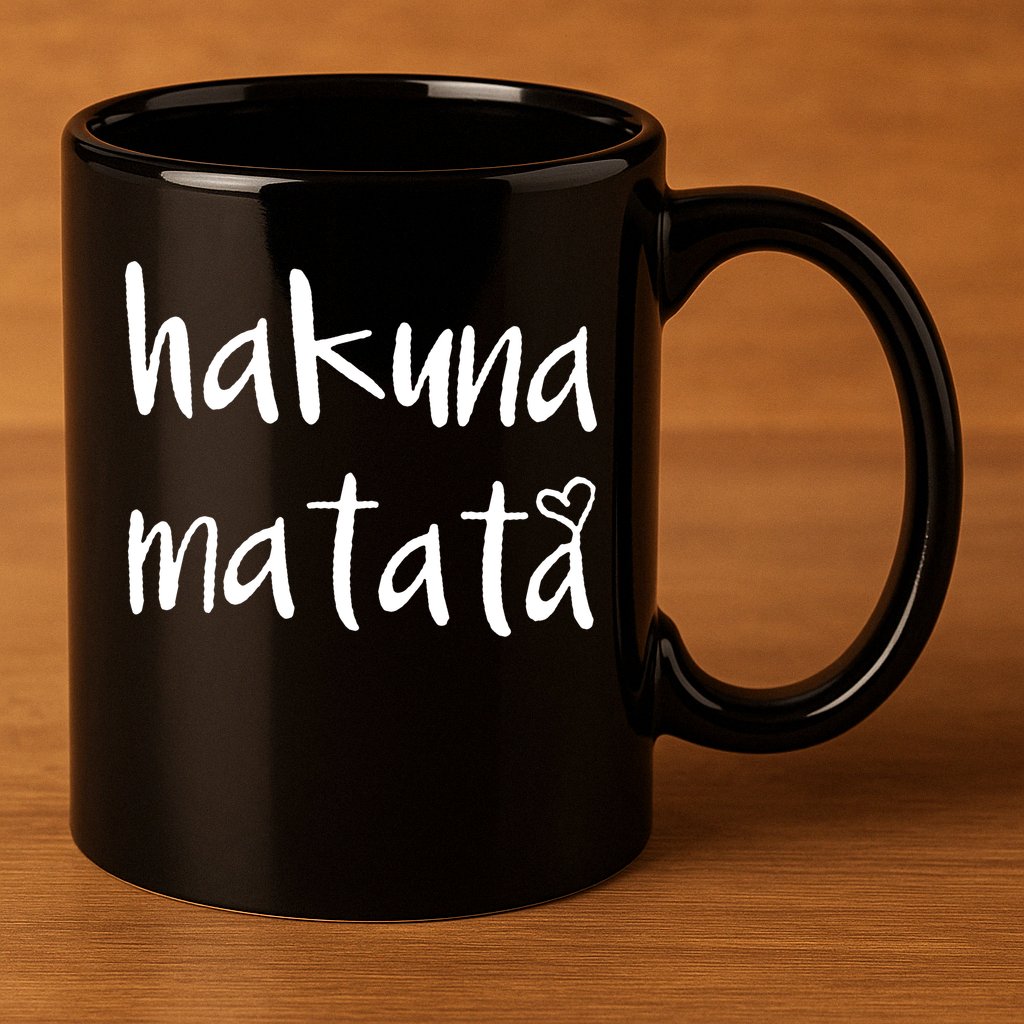 Hakuna Matata 11oz C Handle Ceramic Mug