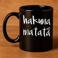 Hakuna Matata 11oz C Handle Ceramic Mug