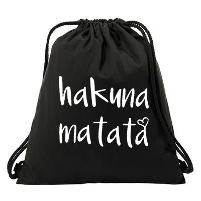 Hakuna Matata Drawstring Bag