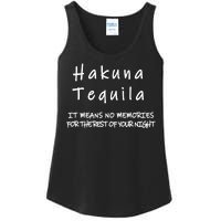 Hakuna Tequila Ladies Essential Tank