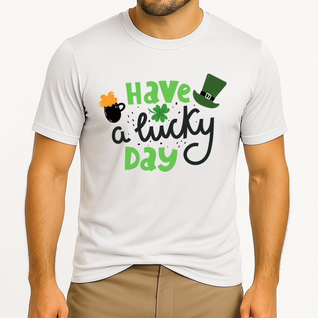 Have A Lucky Day St Patrick's Day Festive Performance Shirt