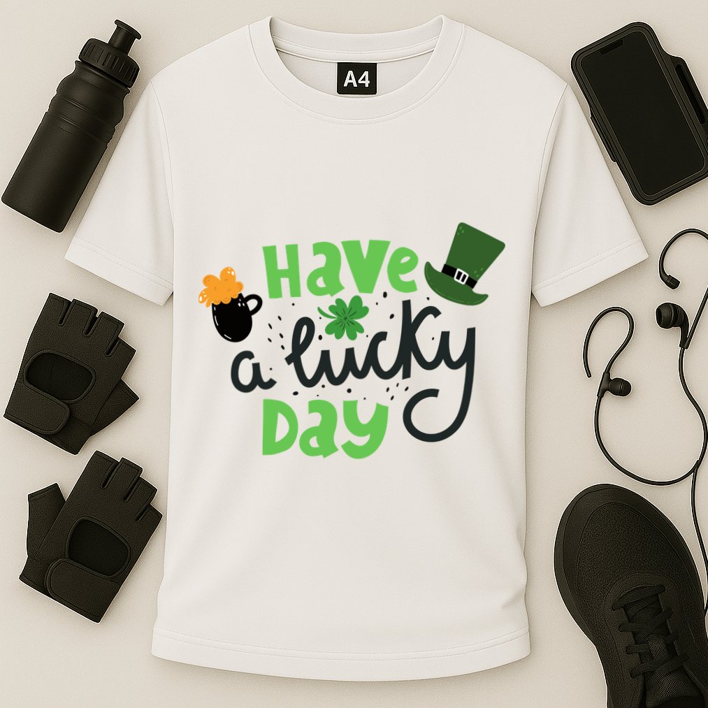 Have A Lucky Day St Patrick's Day Festive Performance Shirt