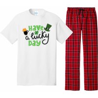 Have A Lucky Day St Patrick's Day Festive Pajama Set