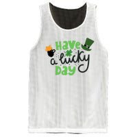 Have A Lucky Day St Patrick's Day Festive Mesh Reversible Basketball Jersey Tank