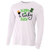 Have A Lucky Day St Patrick's Day Festive Cooling Performance Long Sleeve Crew