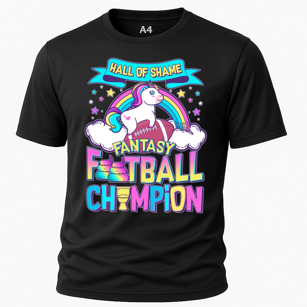 Hall of Shame Fantasy Football Chumpion Cooling Performance Crew T-Shirt