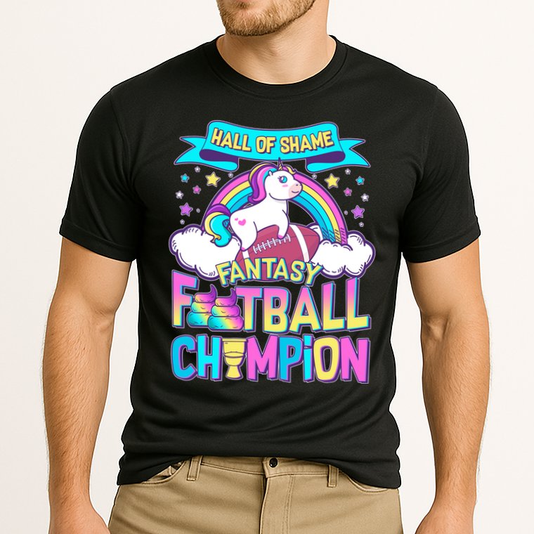 Hall of Shame Fantasy Football Chumpion Cooling Performance Crew T-Shirt