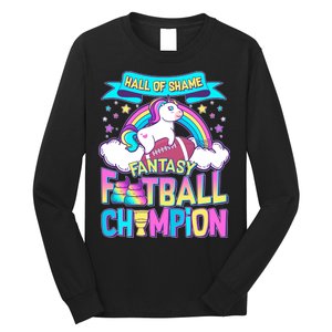 Hall of Shame Fantasy Football Chumpion Long Sleeve Shirt