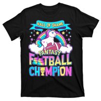 Hall of Shame Fantasy Football Chumpion T-Shirt