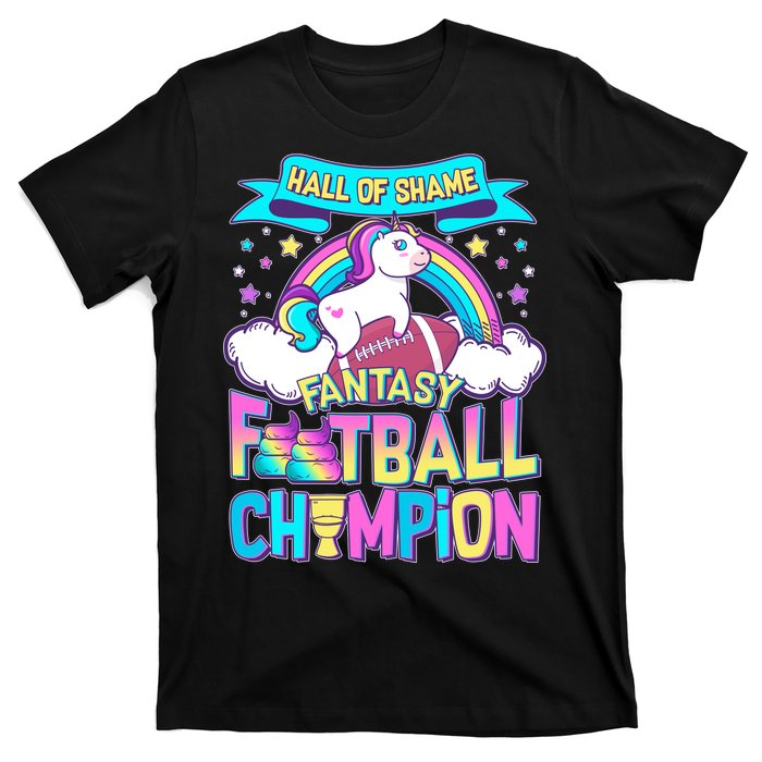 Hall of Shame Fantasy Football Chumpion T-Shirt