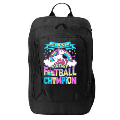 Hall of Shame Fantasy Football Chumpion City Backpack