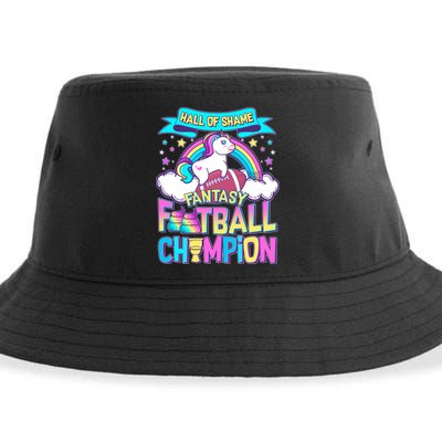 Hall of Shame Fantasy Football Chumpion Sustainable Bucket Hat