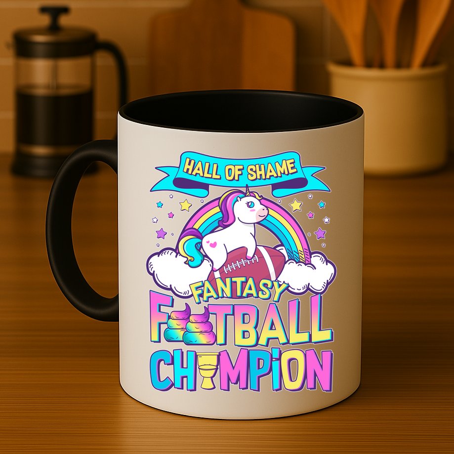 Hall of Shame Fantasy Football Chumpion Mug
