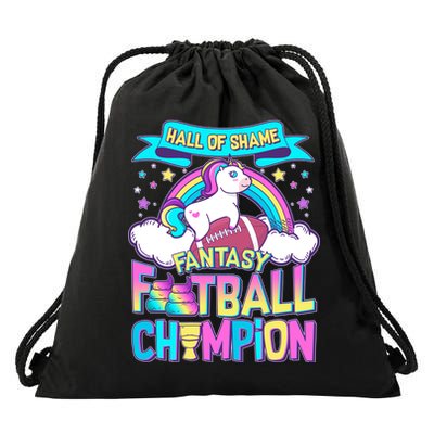 Hall of Shame Fantasy Football Chumpion Drawstring Bag