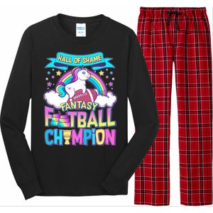 Hall of Shame Fantasy Football Chumpion Long Sleeve Pajama Set