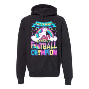 Hall of Shame Fantasy Football Chumpion Premium Hoodie