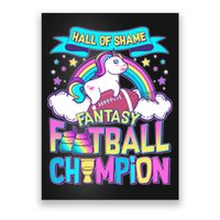 Hall of Shame Fantasy Football Chumpion Poster