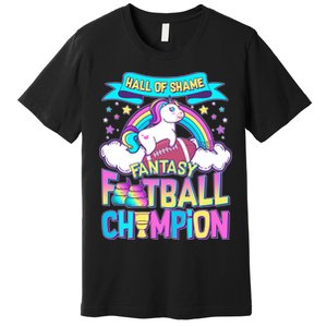 Hall of Shame Fantasy Football Chumpion Premium T-Shirt