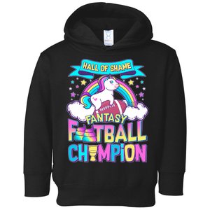 Hall of Shame Fantasy Football Chumpion Toddler Hoodie