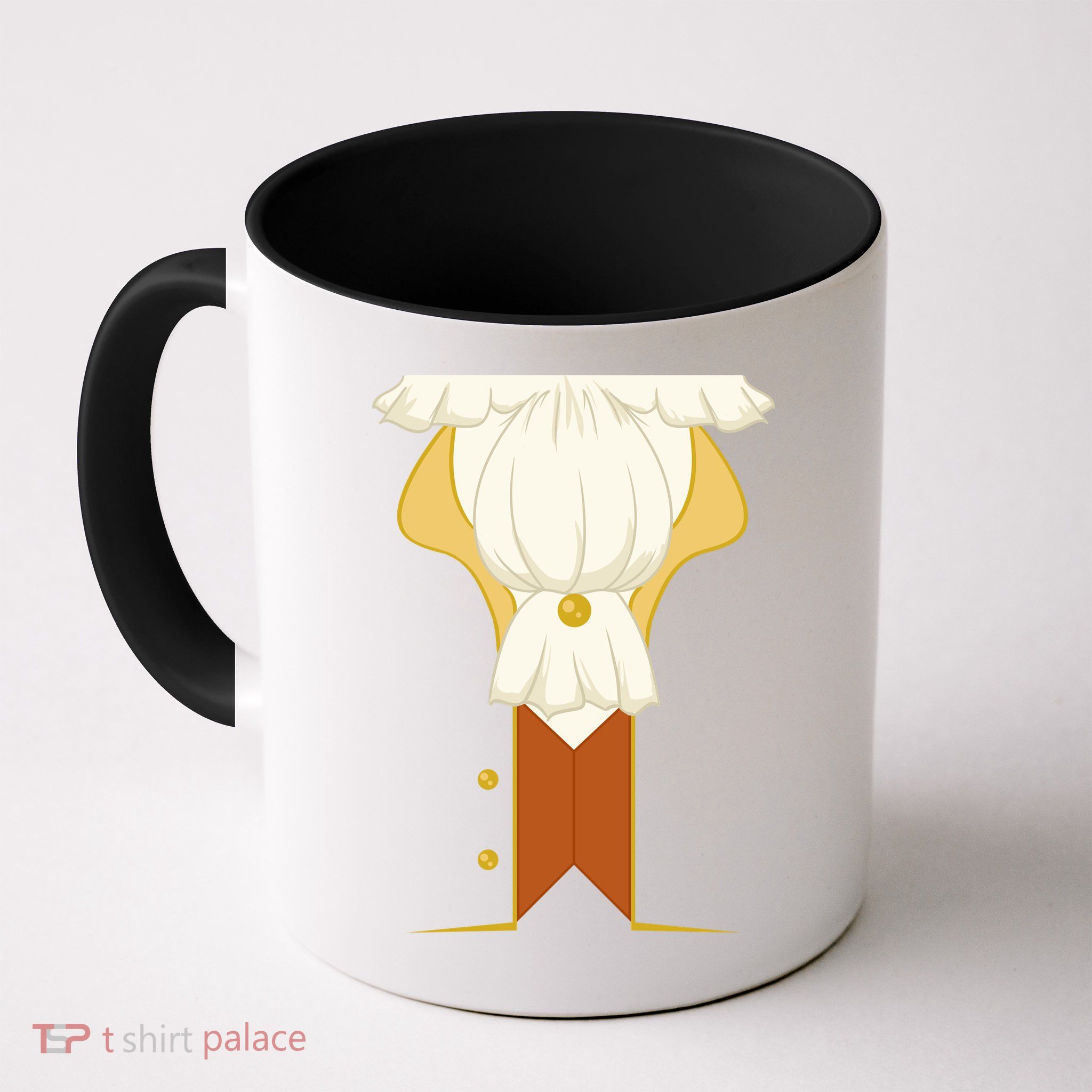 Halloween Aristocratic Rococo Jacket Costume Mug