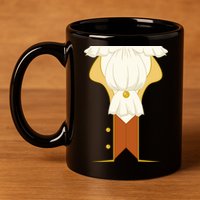 Halloween Aristocratic Rococo Jacket Costume 11oz C Handle Ceramic Mug