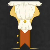 Halloween Aristocratic Rococo Jacket Costume Hat