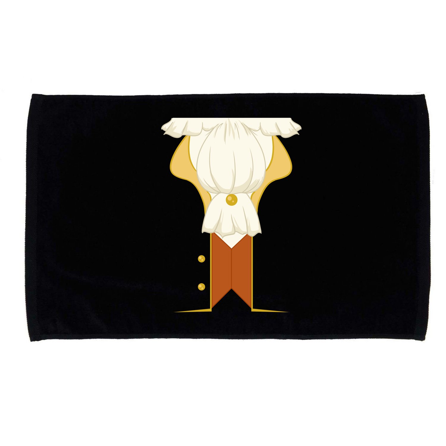 Halloween Aristocratic Rococo Jacket Costume Microfiber Hand Towel