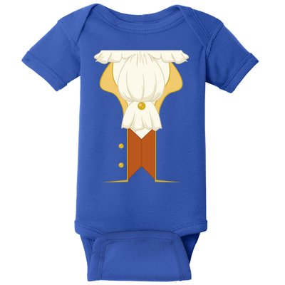 Halloween Aristocratic Rococo Jacket Costume Baby Bodysuit