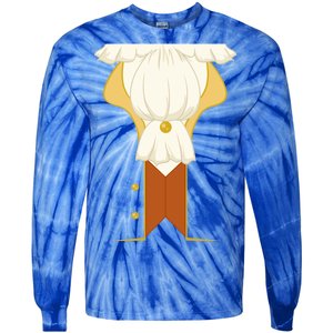 Halloween Aristocratic Rococo Jacket Costume Tie-Dye Long Sleeve Shirt