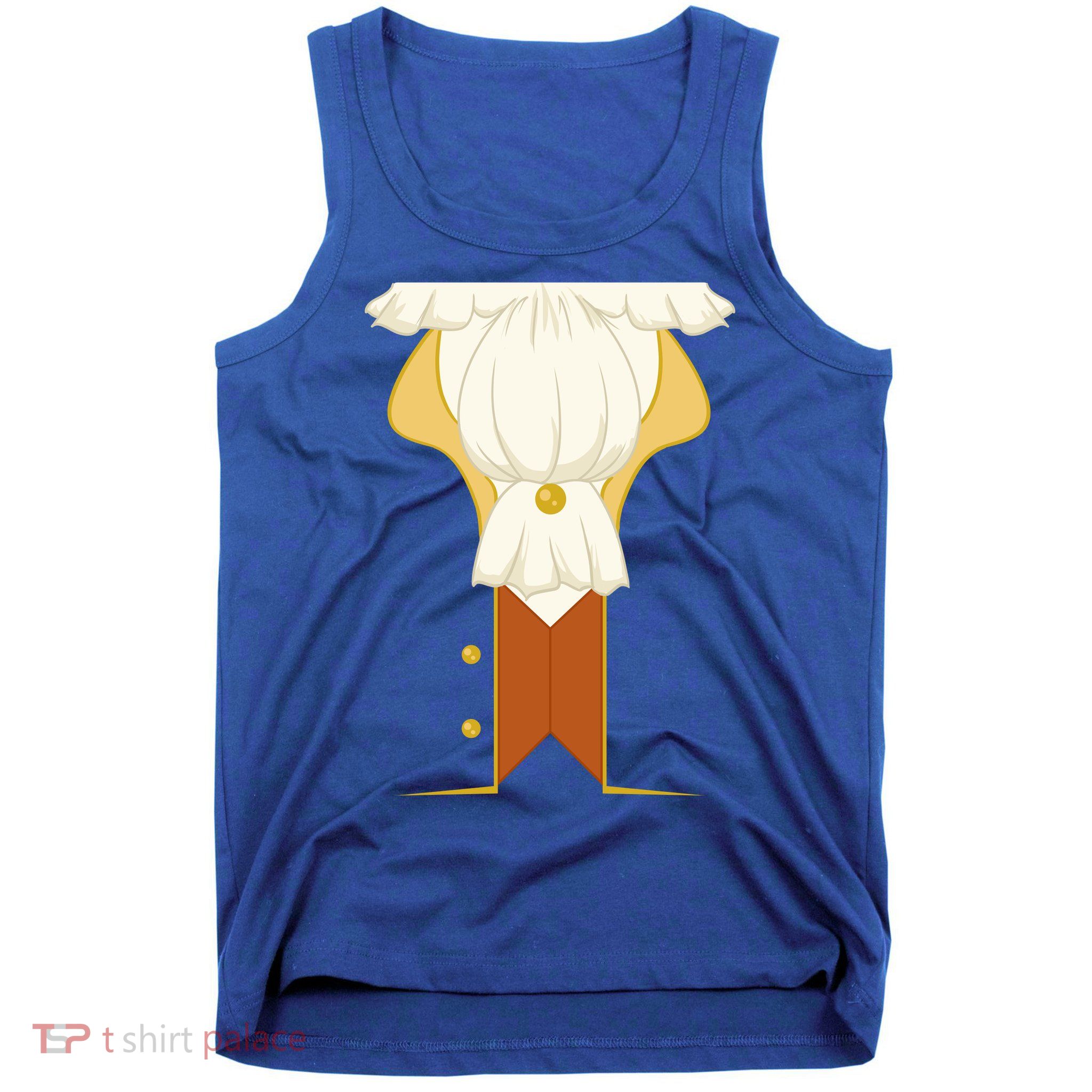 Halloween Aristocratic Rococo Jacket Costume Tank Top
