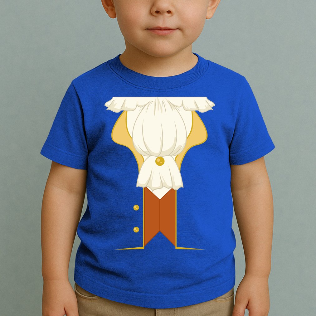 Halloween Aristocratic Rococo Jacket Costume Toddler T-Shirt