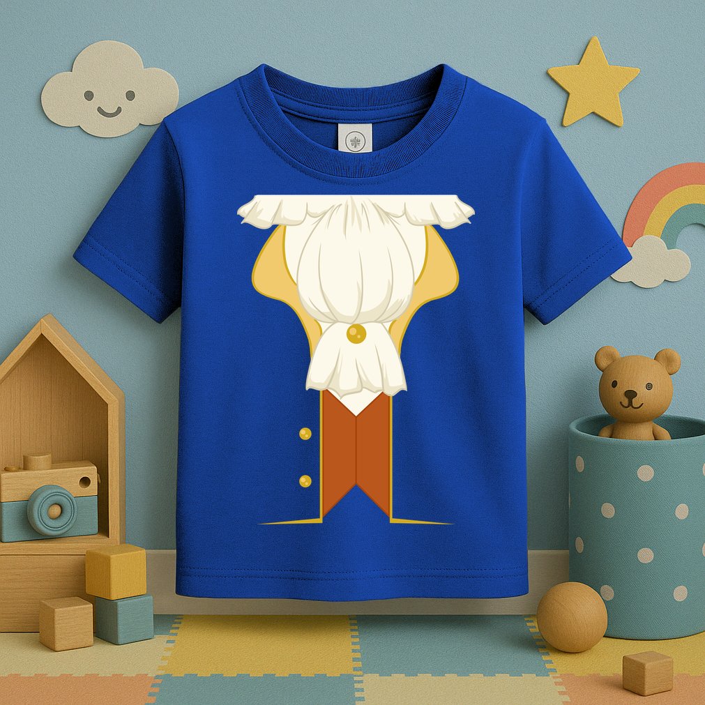 Halloween Aristocratic Rococo Jacket Costume Toddler T-Shirt