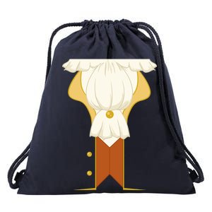 Halloween Aristocratic Rococo Jacket Costume Drawstring Bag