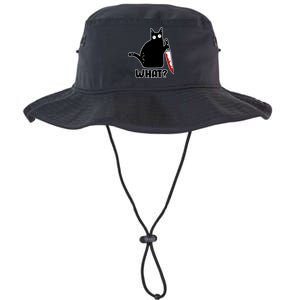 Halloween Cat what? Bloody Knife Legacy Cool Fit Booney Bucket Hat