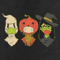 Halloween Creatures Pandemic Cool Comfort Performance Bucket Hat