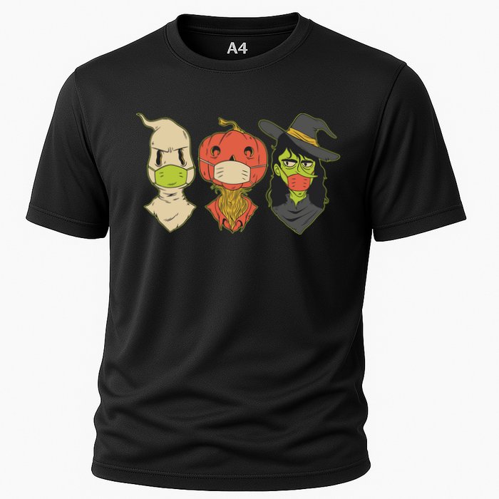 Halloween Creatures Pandemic Cooling Performance Crew T-Shirt