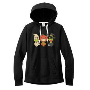 Halloween Creatures Pandemic Women's Fleece Hoodie