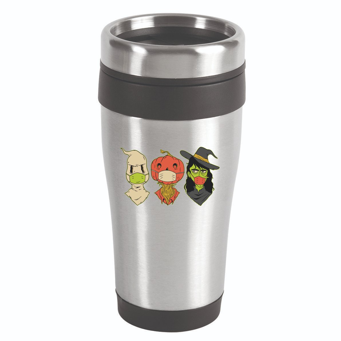 Halloween Creatures Pandemic 16oz Travel Tumbler