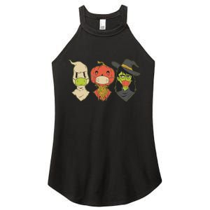 Halloween Creatures Pandemic Women's Perfect Tri Rocker Tank