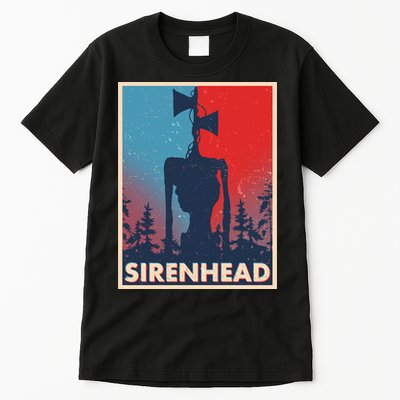 Halloween Creepy Sirenhead Vintage Tall T-Shirt