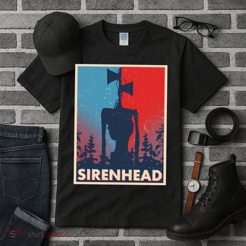 Halloween Creepy Sirenhead Vintage Tall T-Shirt