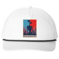 Halloween Creepy Sirenhead Vintage Snapback Five-Panel Rope Hat