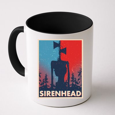 Halloween Creepy Sirenhead Vintage Mug
